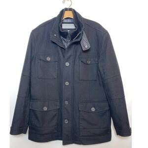 Andrew Marc New York Men's Wool Blend Coat -‎ Size L - Excellent Quality